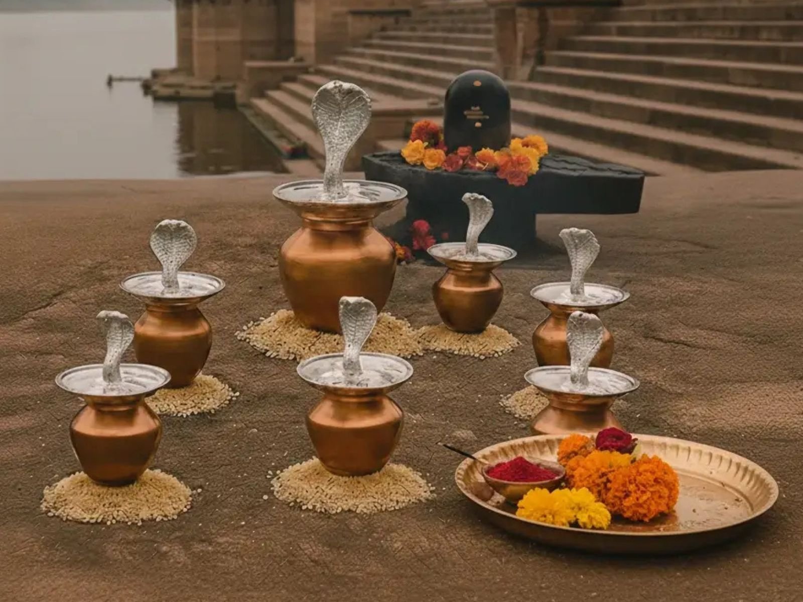 Kaal Sarp Dosh puja havan being performed in Ujjain